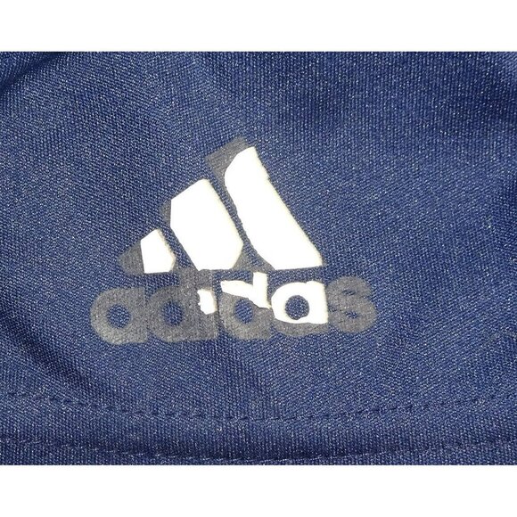 NCAA Michigan Wolverines Basketball Blue Adidas T-Shirt Size XL - Picture 5 of 6